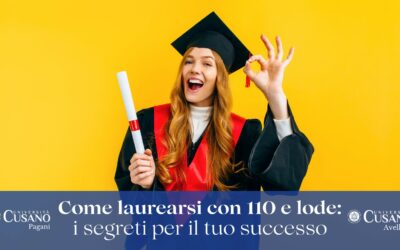 Come laurearsi con 110 e lode: i segreti per il tuo successo